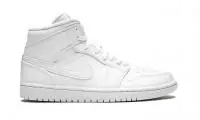 nike air jordan 1 mids 2021 triple white